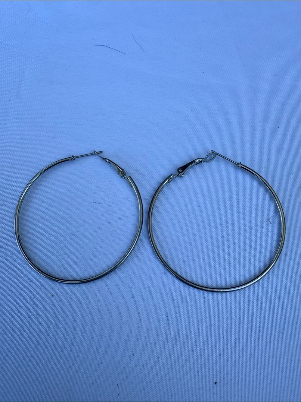 Silver Hoop Earrings - Classic Women's Hoop Earrings